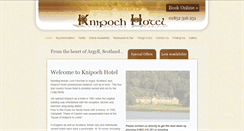 Desktop Screenshot of knipochhotel.co.uk